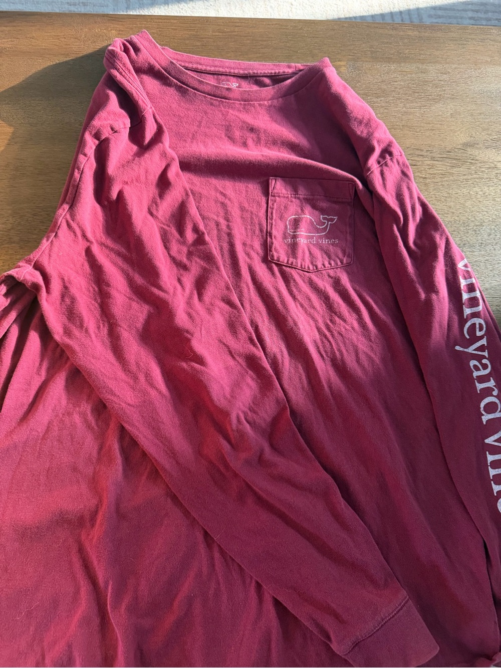 Vineyard Vines Men’s Long-Sleeve Pocket Tee - Red